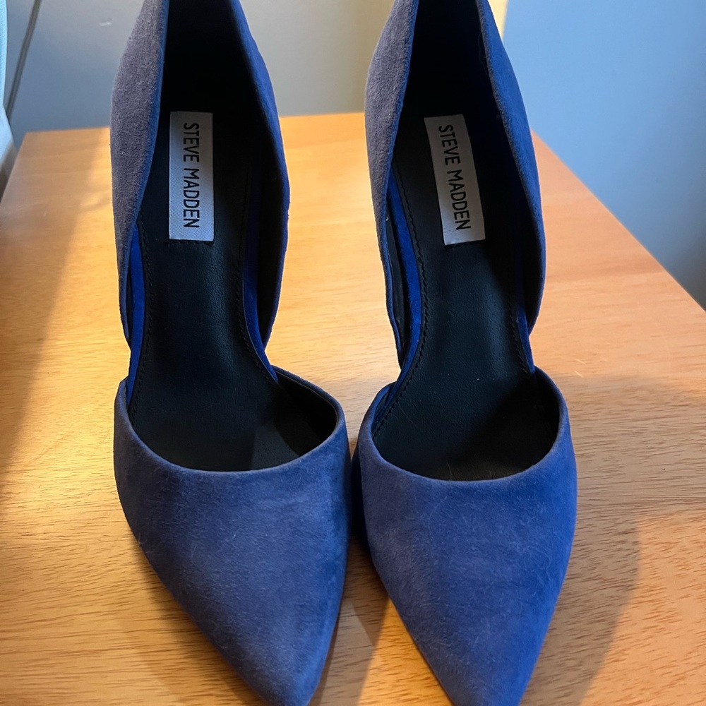 Steve Madden Women's Blue Heels